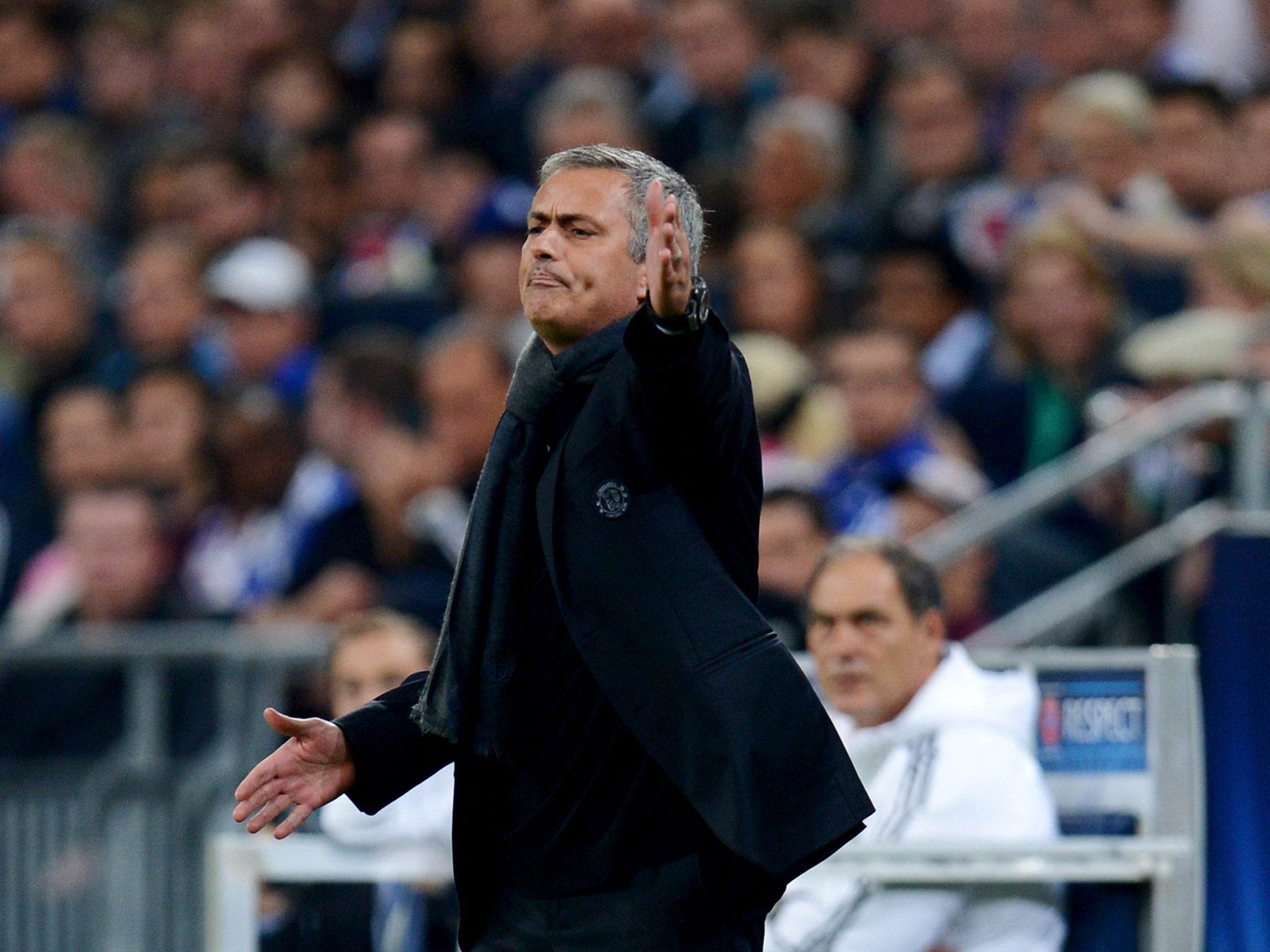 Jose Mourinho was pleased with Chelsea's win over Schalke, despite looking particularly unimpressed on the sidelines