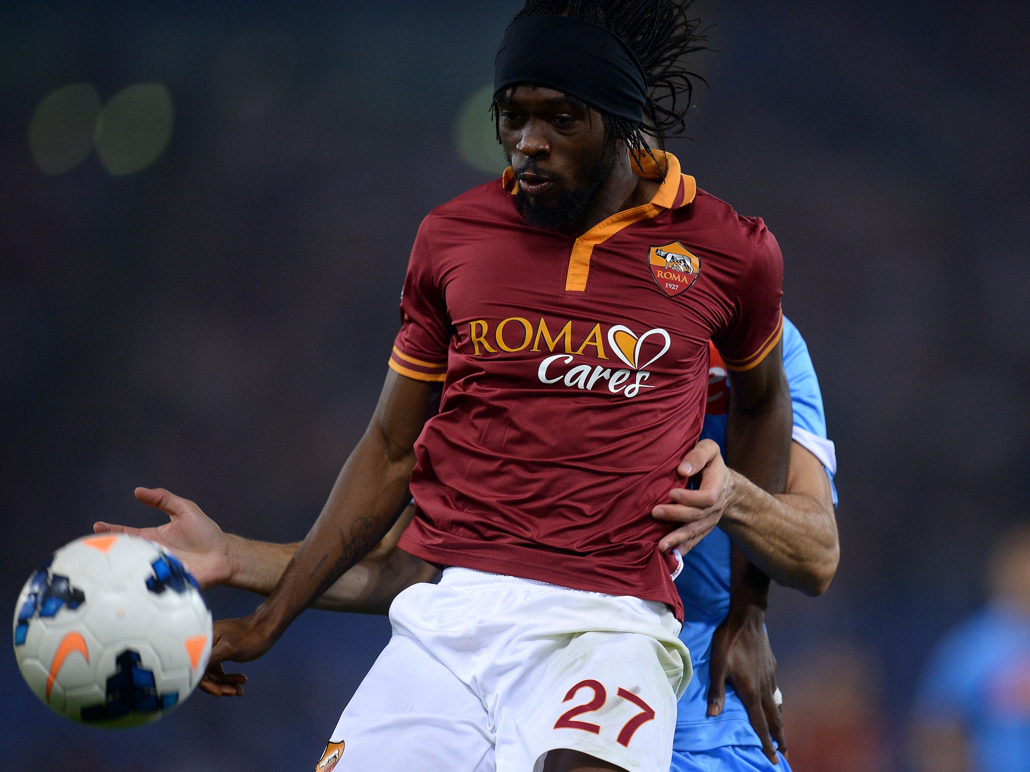 Gervinho is enjoying life in Italy since leaving Arsenal for Roma