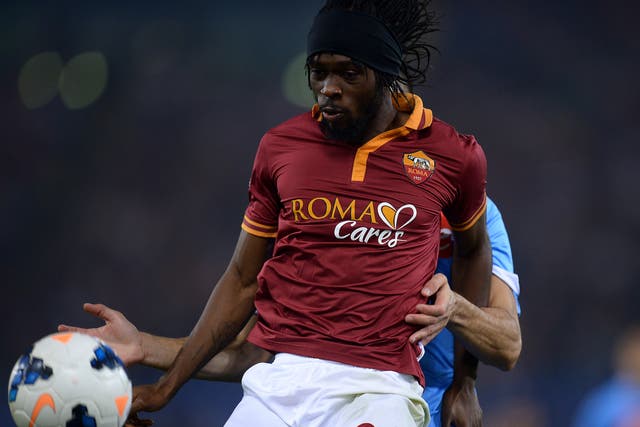 Gervinho is enjoying life in Italy since leaving Arsenal for Roma