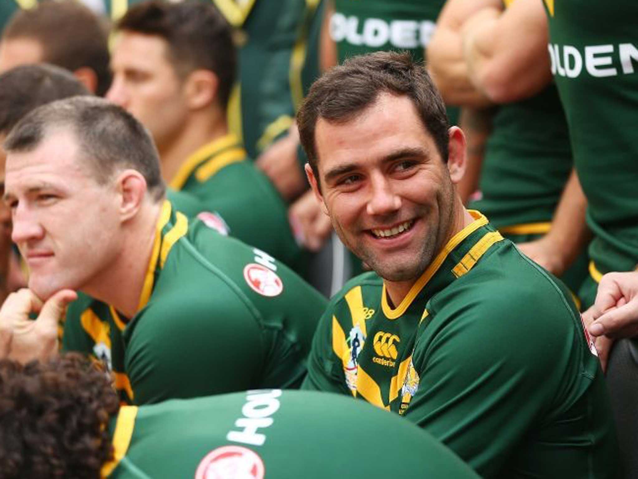 As player of the year Cameron Smith has plenty to smile about