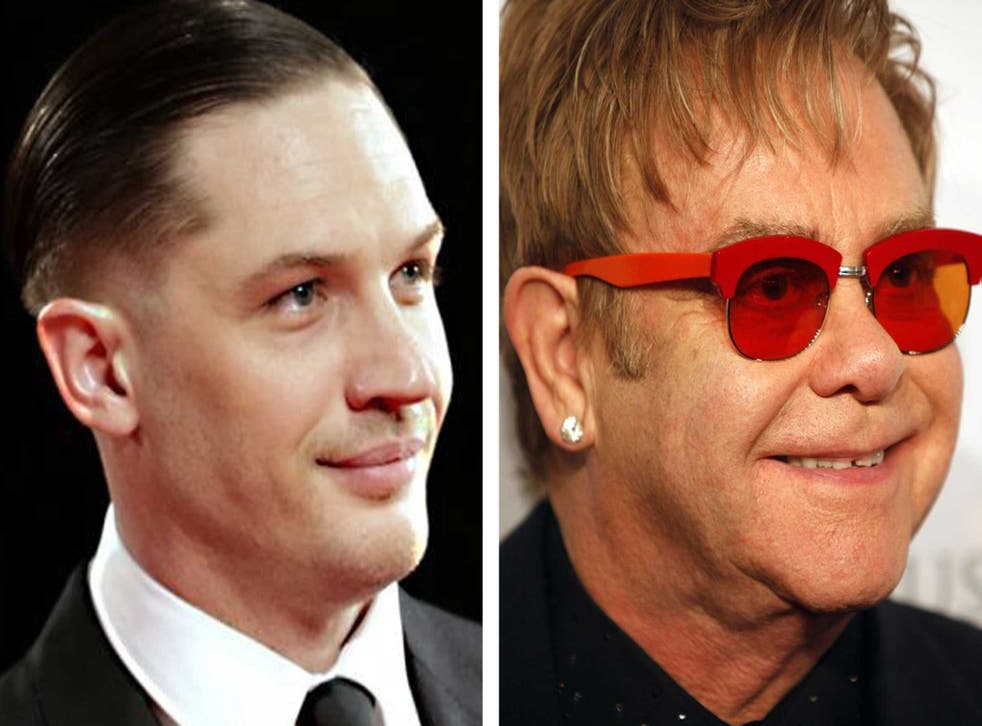 Tom Hardy is establishing a reputation as a versatile actor; his next role will see him play Reg Dwight or as millions know him, Sir Elton John