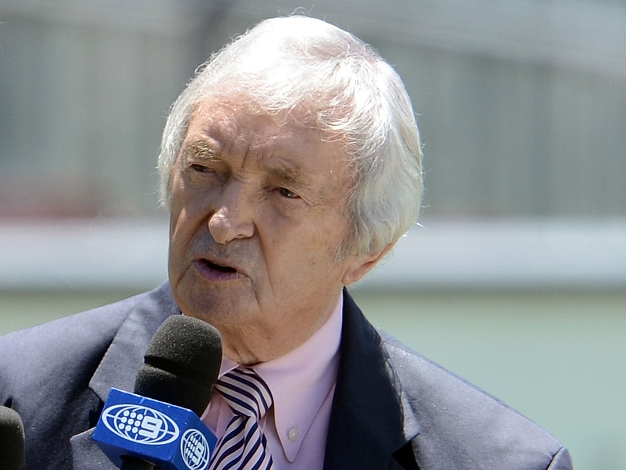 Former Australia cricketer, journalist and broadcaster Richie Benaud