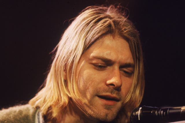 Kurt Cobain, seen here performing for an MTV Unplugged special in 1993, thought he was gay as a teenager, a newly unearthed interview has revealed