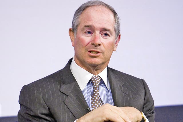 Schwarzman has personally contributed ?62m to the programme