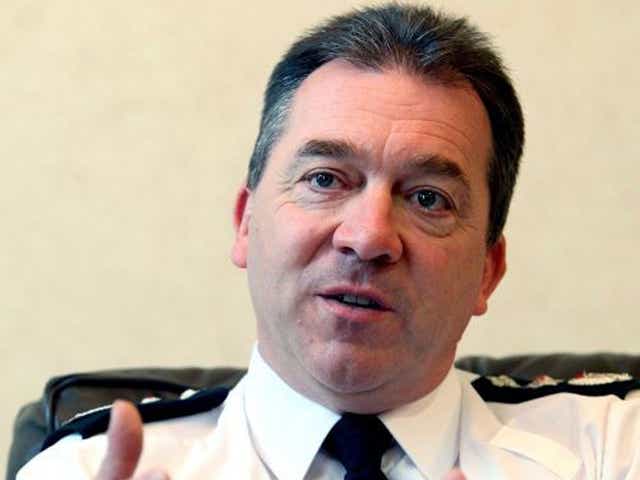 One of the letter bombs was addressed to the Police Service of Northern Ireland's Chief Constable Matt Baggott 