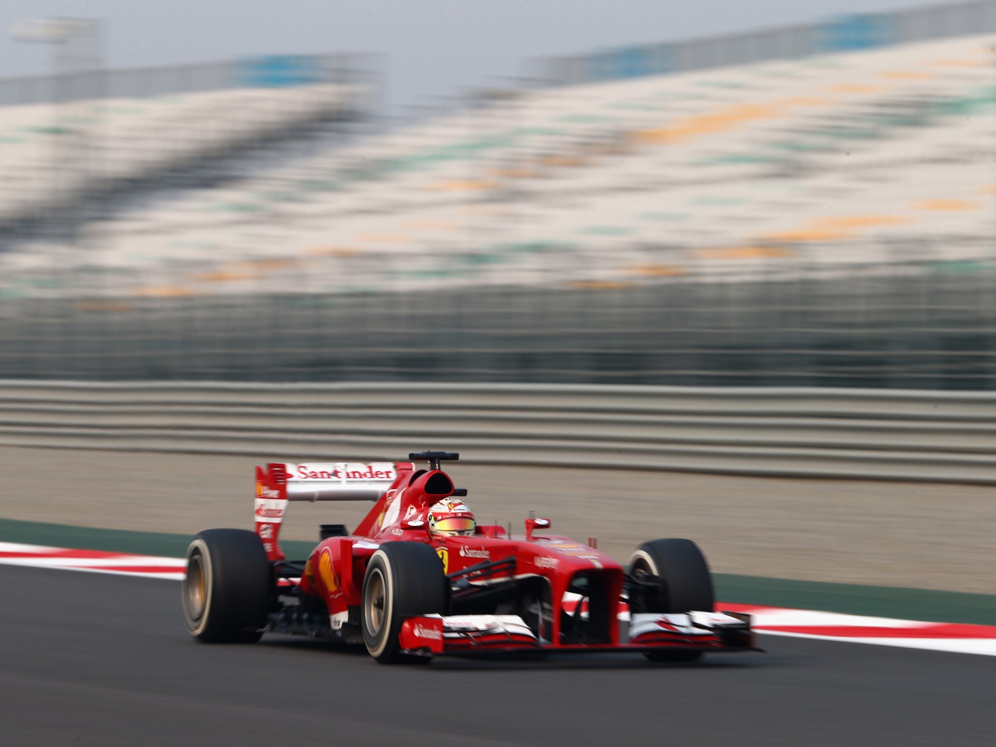 Fernando Alonso could only qualify down in eighth for tomorrow's Indian Grand Prix