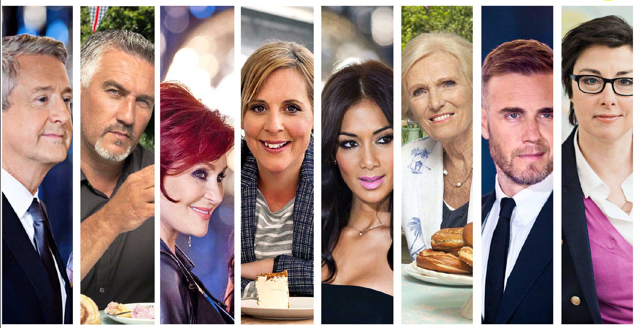 The judges on The British Bake Off are renowned for their soft touch, making a distinct comparison between some of the judges on shows such as X-Factor