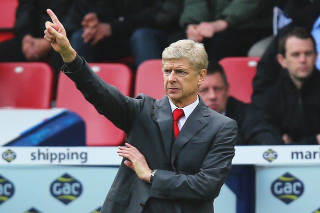 Arsene Wenger's Arsenal will face Liverpool on Saturday