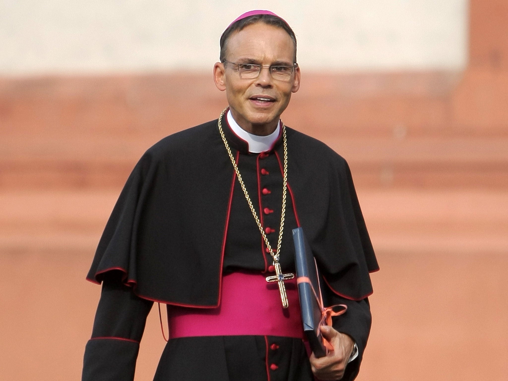 Bishop Franz Peter Tebartz-van Elst was formally suspended amid accusations that he had spent over €31m (£26.5m) on renovating his official residence in Limburg
