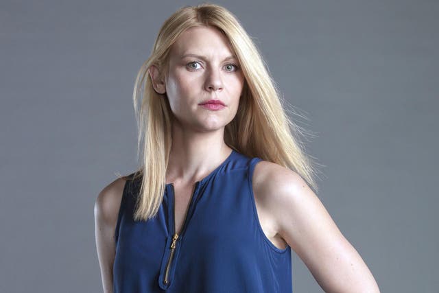 Claire Danes as Carrie in Homeland