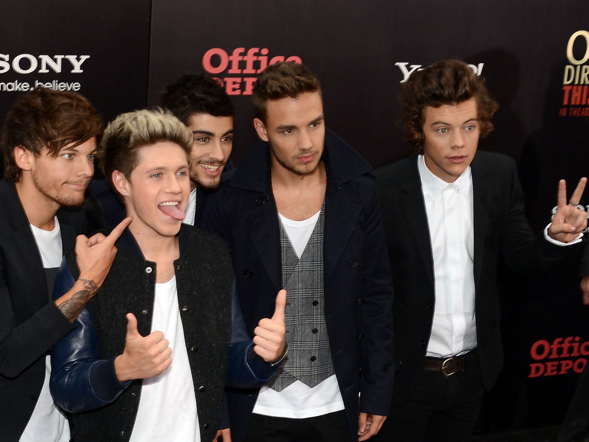 One Direction have soared to number one on the iTunes chart