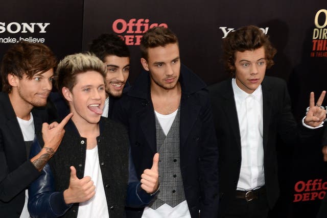 One Direction have soared to number one on the iTunes chart