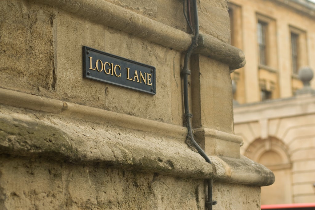 Oxford's iconic Logic Lane