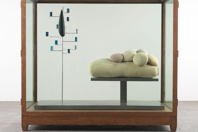 'Untitled, 2010' by Louse Bourgeois, an artwork in her exhibition at the Scottish National Gallery of Modern Art