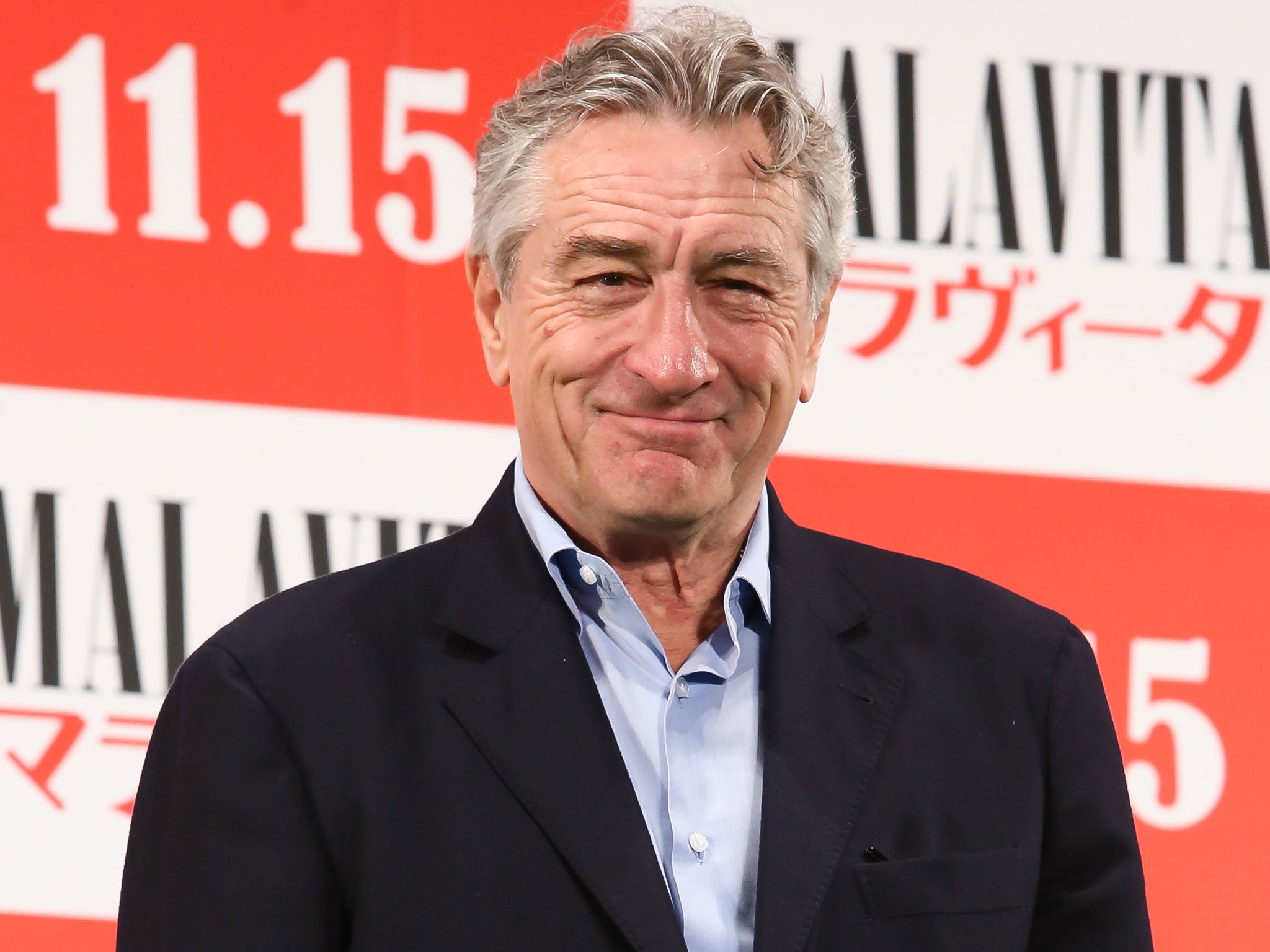 Robert De Niro at this year's Tokyo International Film Festival