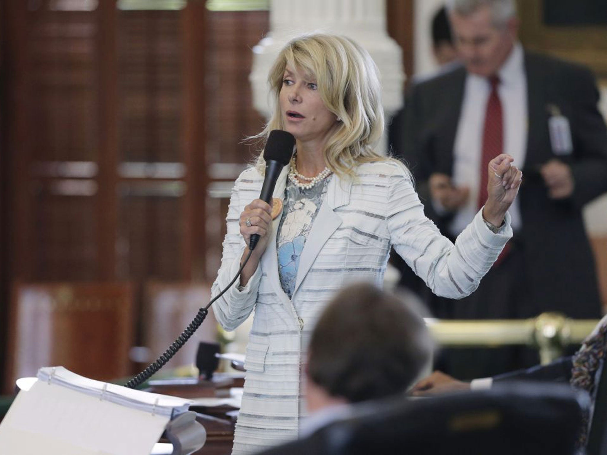 Democratic senator, Wendy Davis, made headlines trying to block the law with a 24-hour-long filibuster