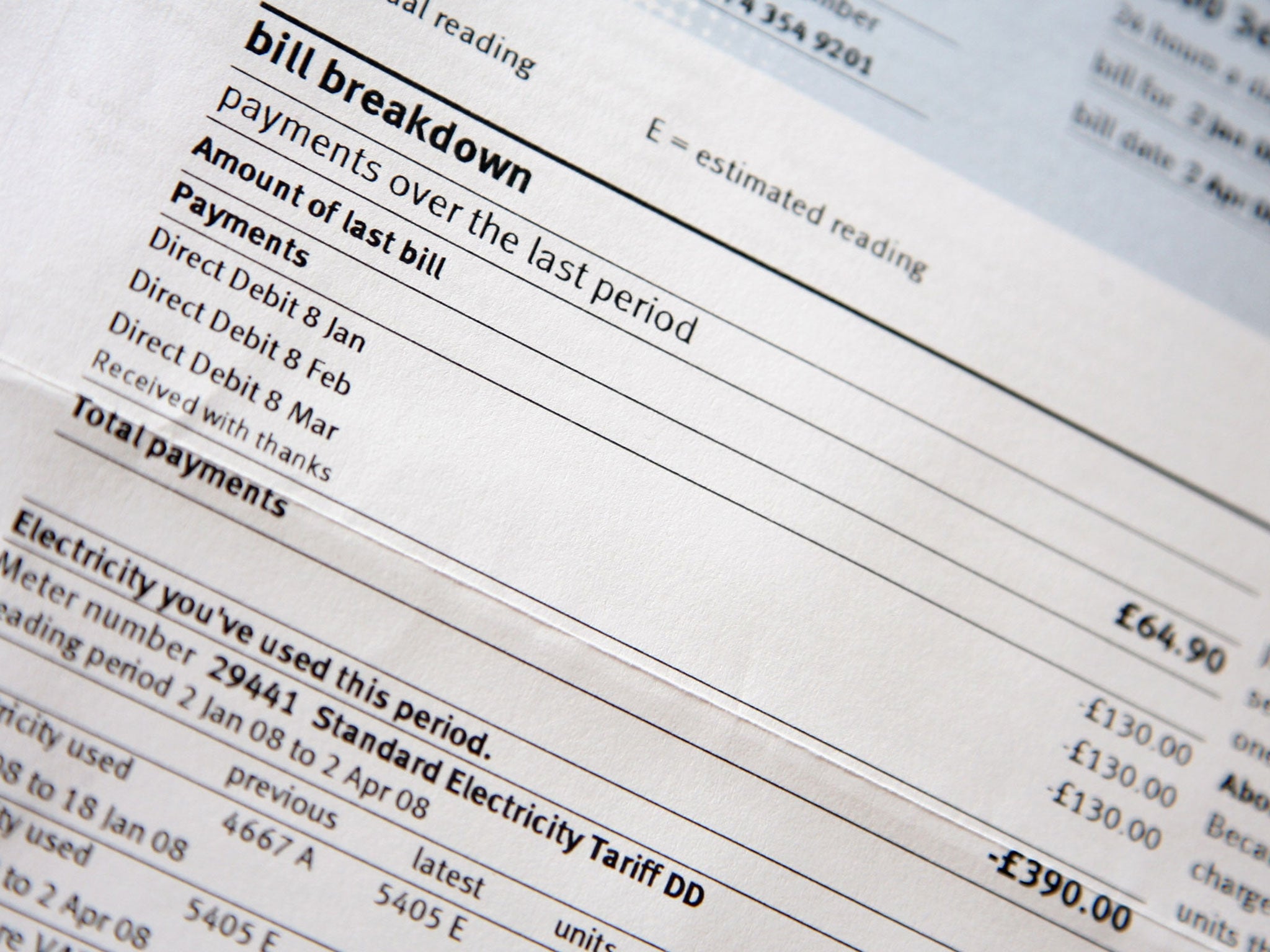 Energy bills are being artificially inflated by a lack of competition