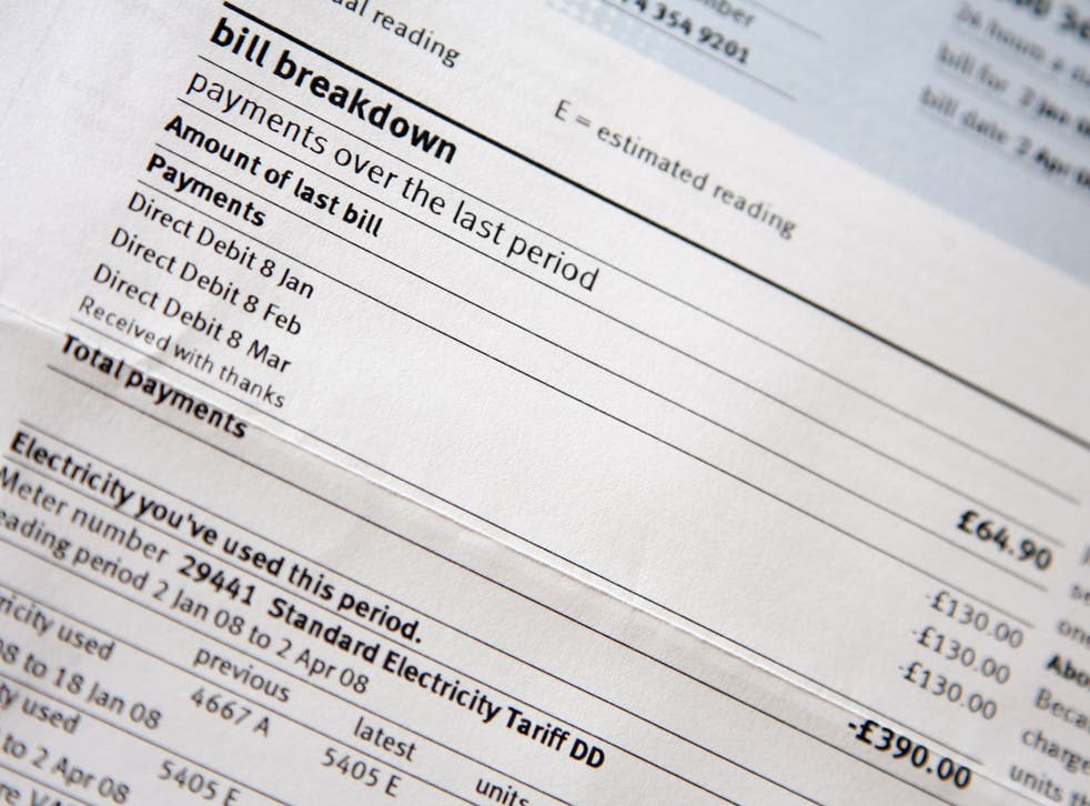 Energy companies have been criticised for overcharging customers