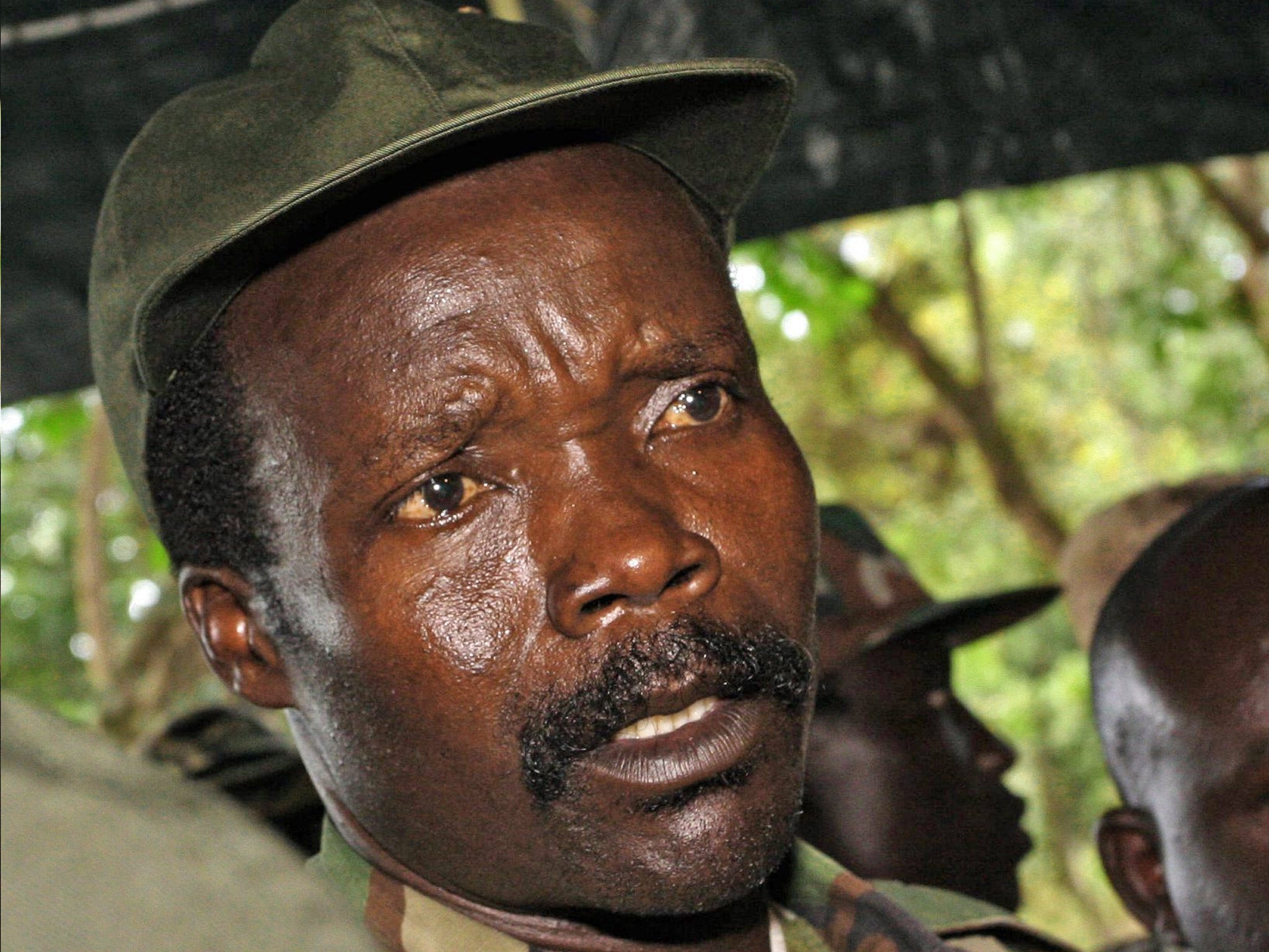 Joseph Kony, leader of the rebel forces