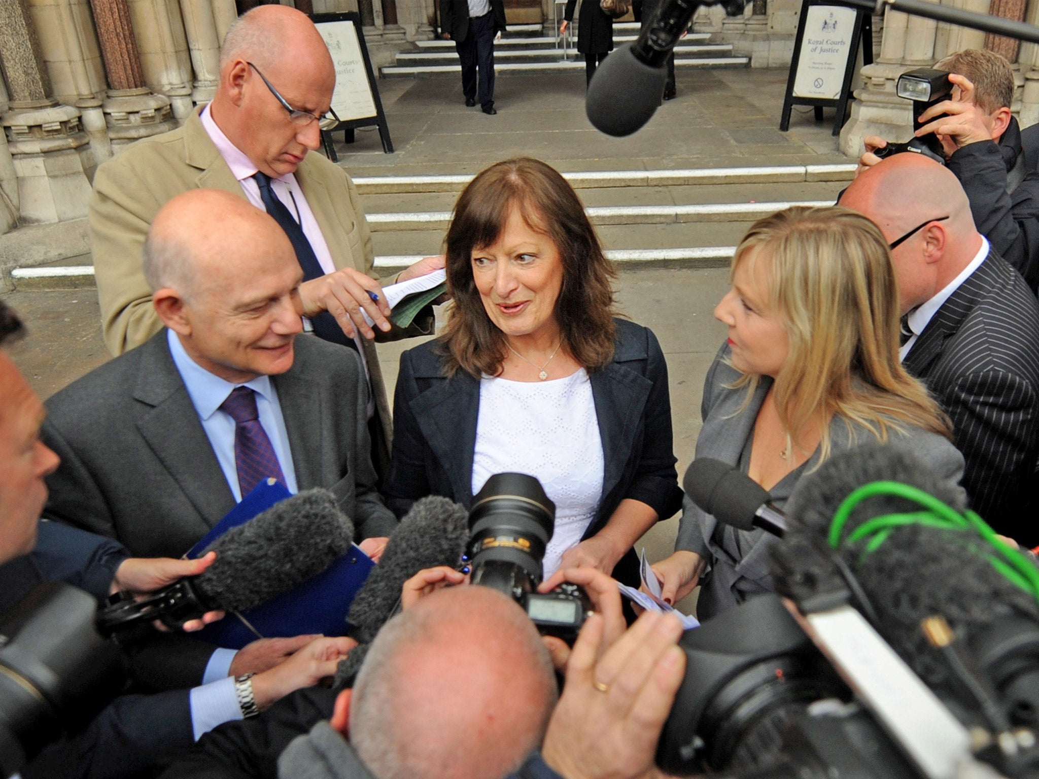 Ex-children’s services chief Sharon Shoesmith comments on her victory at the Royal Courts of Justice in May 2011