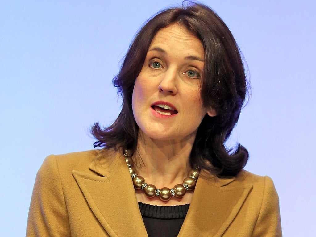 Ex-Northern Ireland Secretary Theresa Villiers