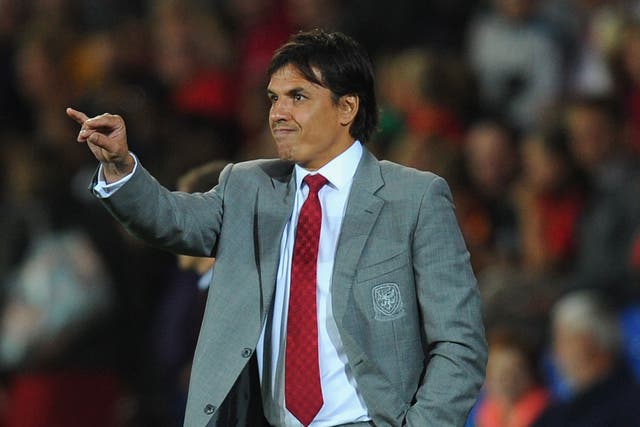 Chris Coleman could return to Crystal Palace, where he once played