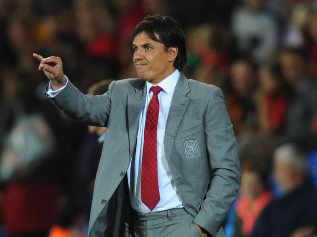 Chris Coleman could return to Crystal Palace, where he once played
