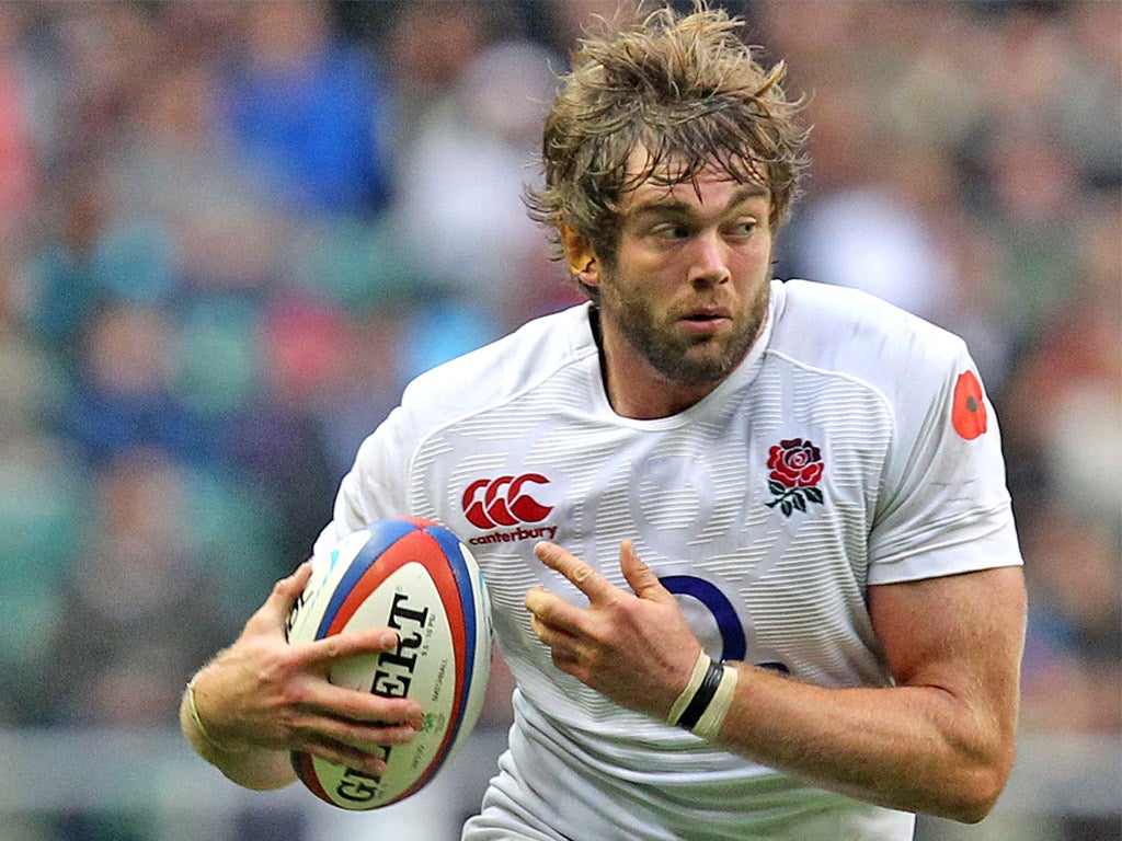 Geoff Parling suffered a concussion during training (Getty)