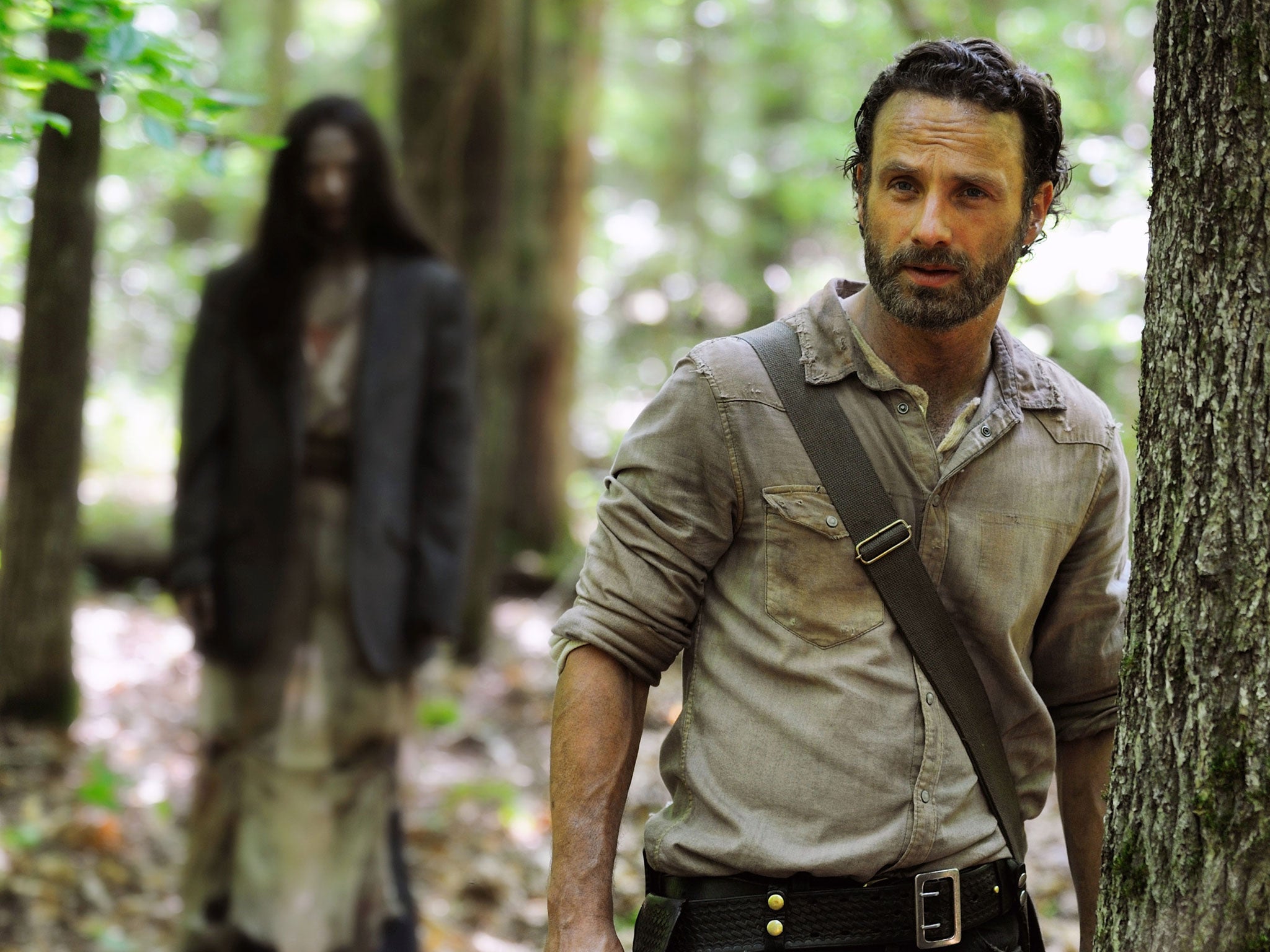 Andrew Lincoln as Rick Grimes in ‘The Walking Dead’