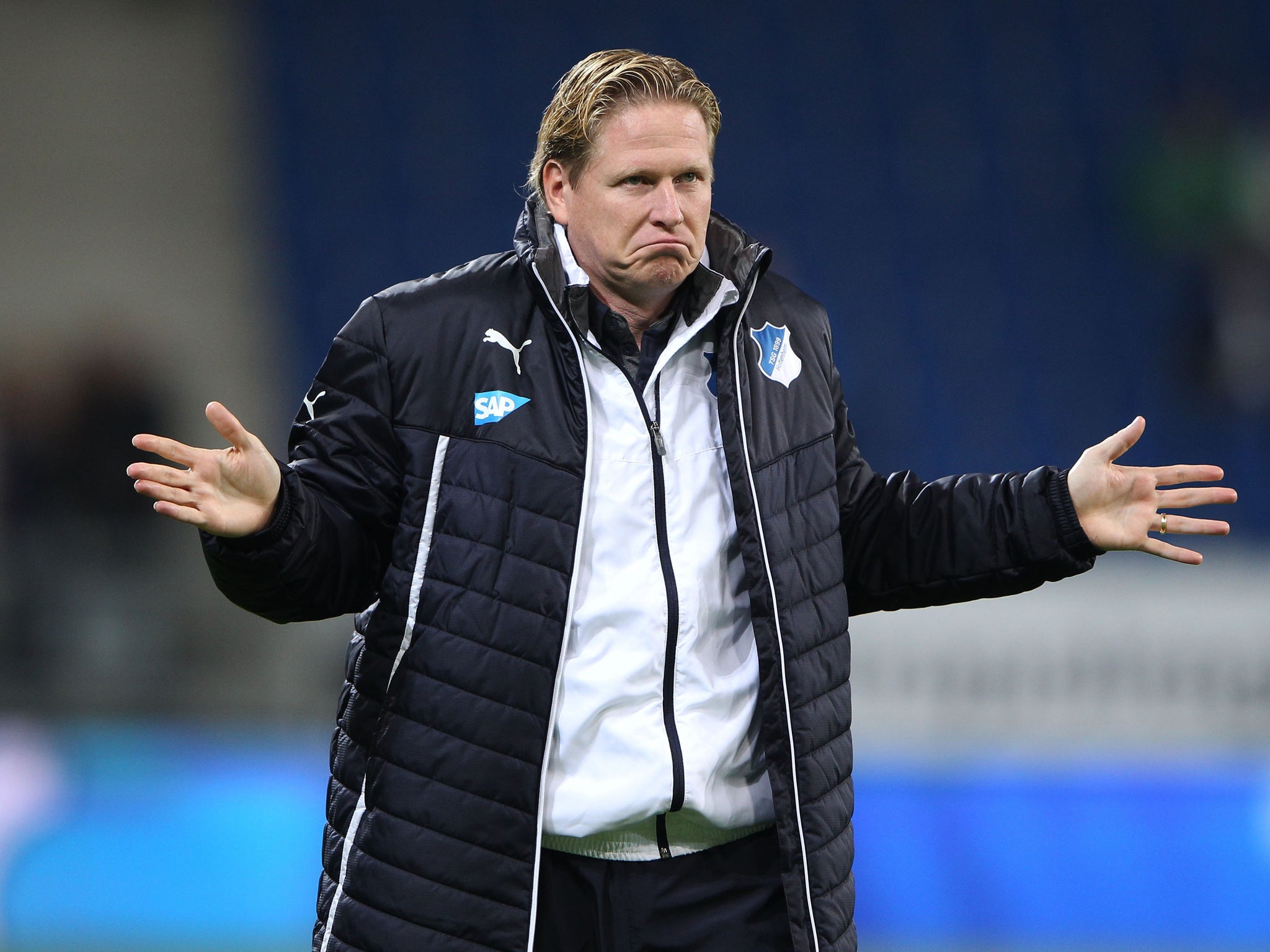 Hoffenheim coach Markus Gisdol was quick to defend Kiessling