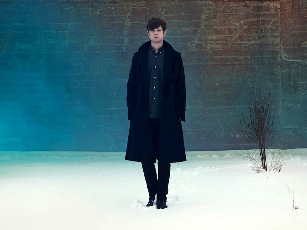 The album sleeve art for James Blake's 'Overgrown'