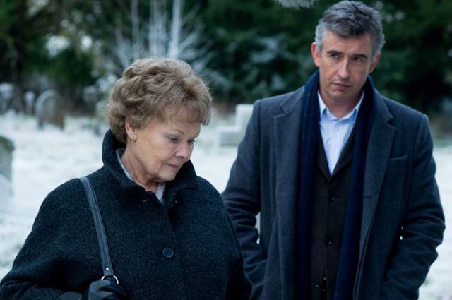 The search is on: Judi Dench and Steve Coogan in Stephen Frears's 'Philomena'