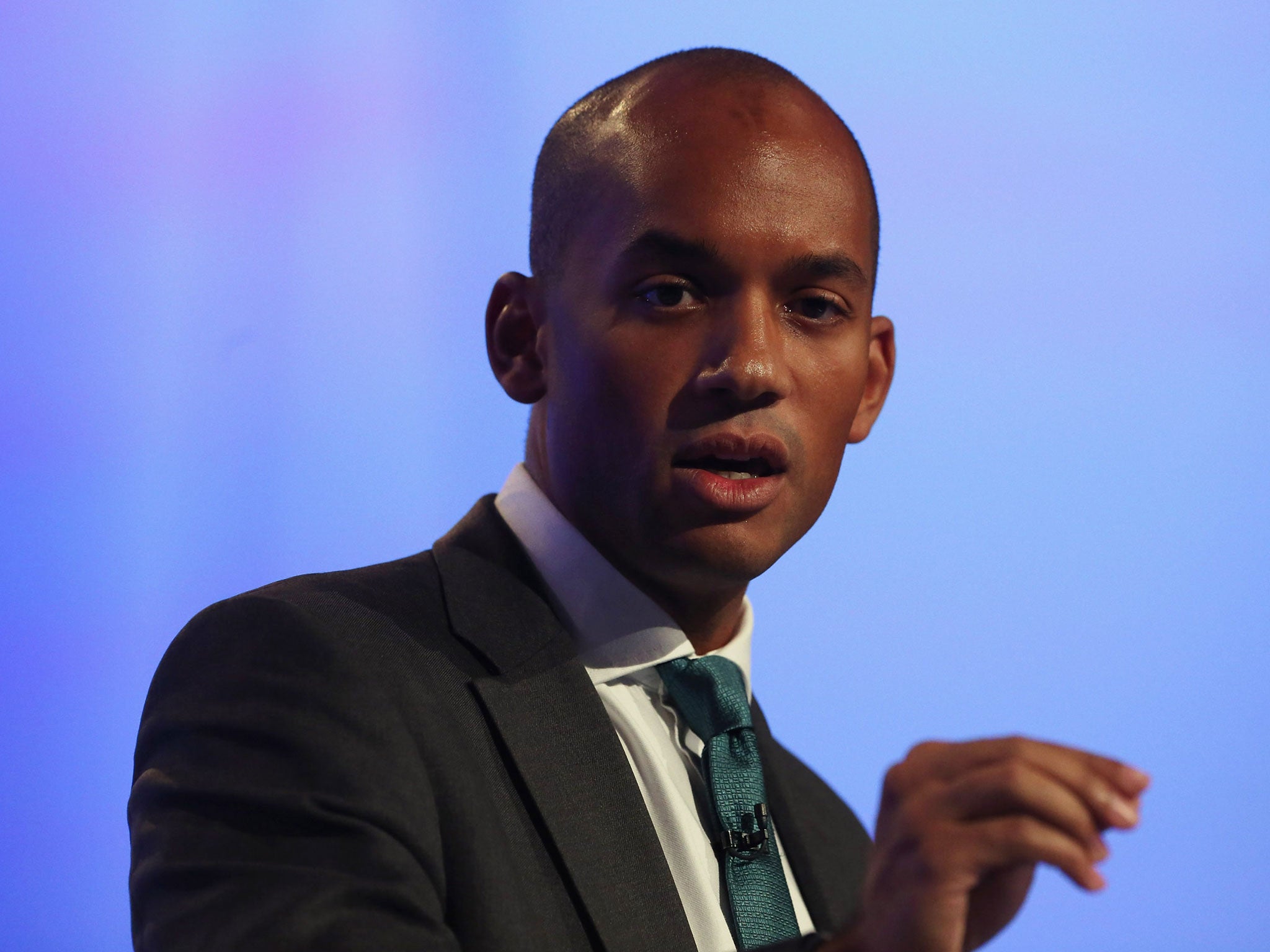 Chuka Umunna has claimed that black British actors head to the US to avoid 'lazy stereotypes'