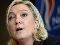 Muslim headscarves barred in all public areas in France under new measures proposed by Marine Le Pen