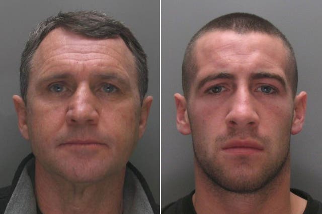 Gerrard (left) and Moogan are sought by police for alleged drug-smuggling and firearms offences