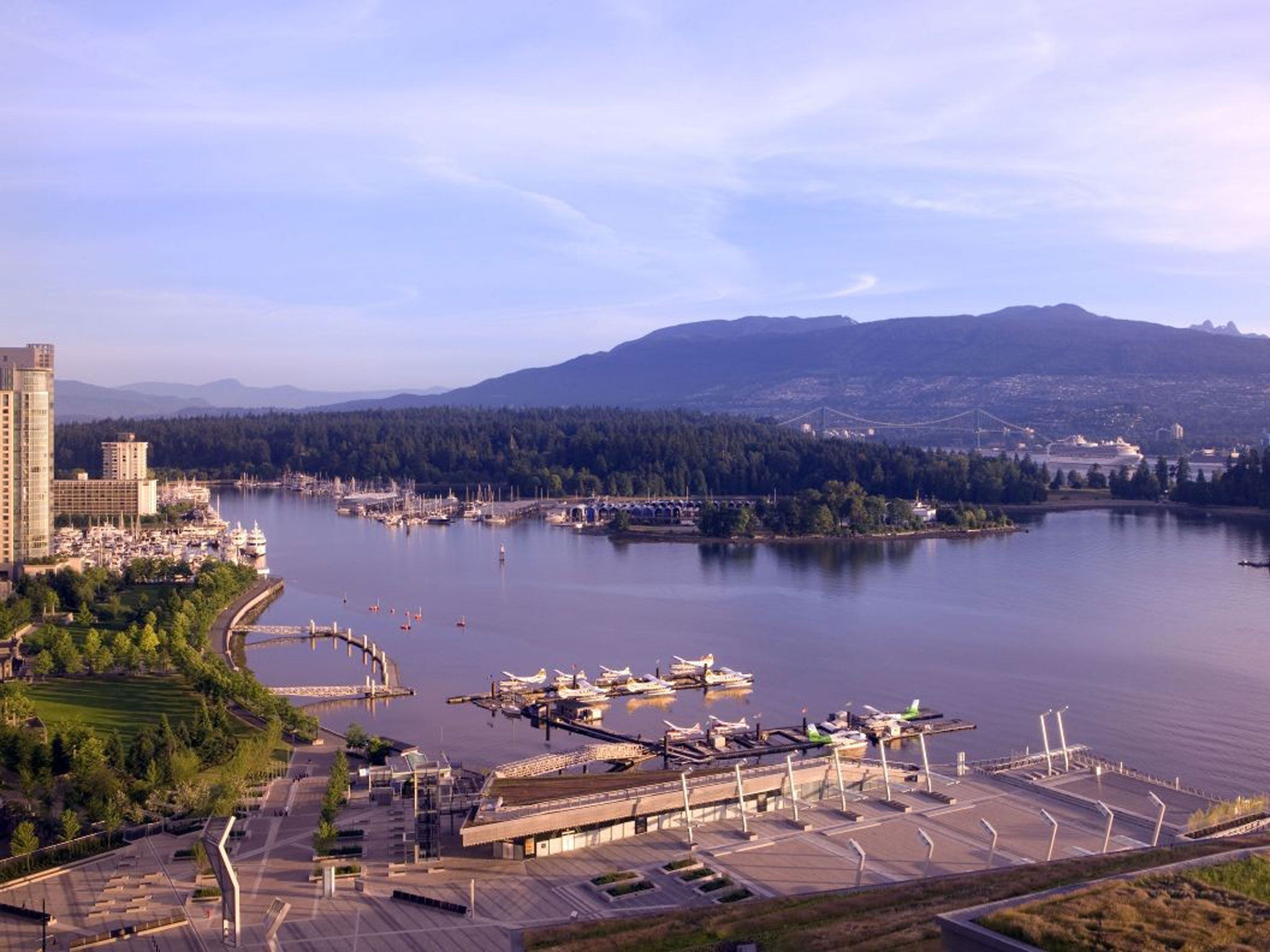 Bay watch: the natural landscape of Vancouver impressed Panesar