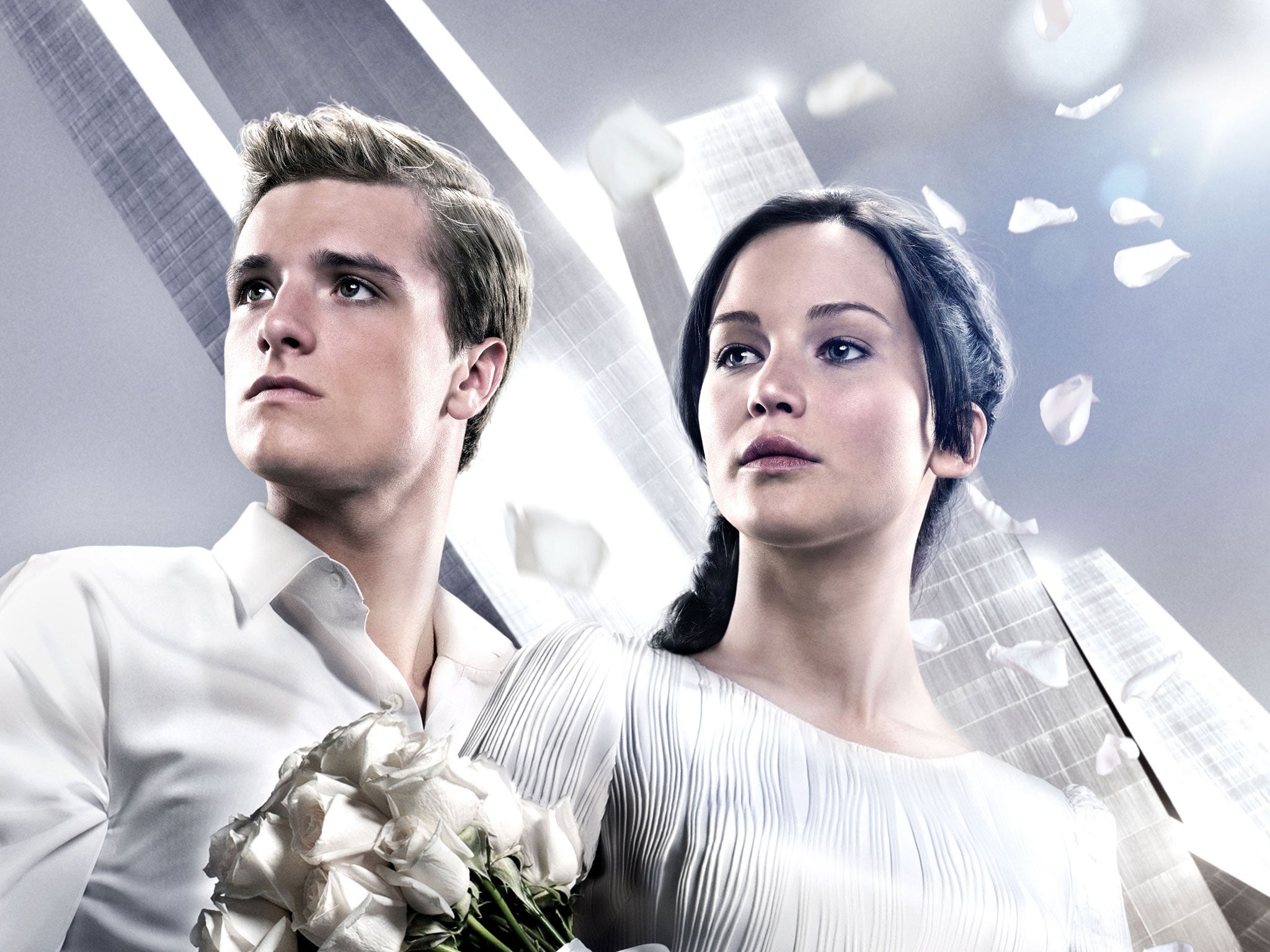 Josh Hutcherson and Jennifer Lawrence star in The Hunger Games: Catching Fire