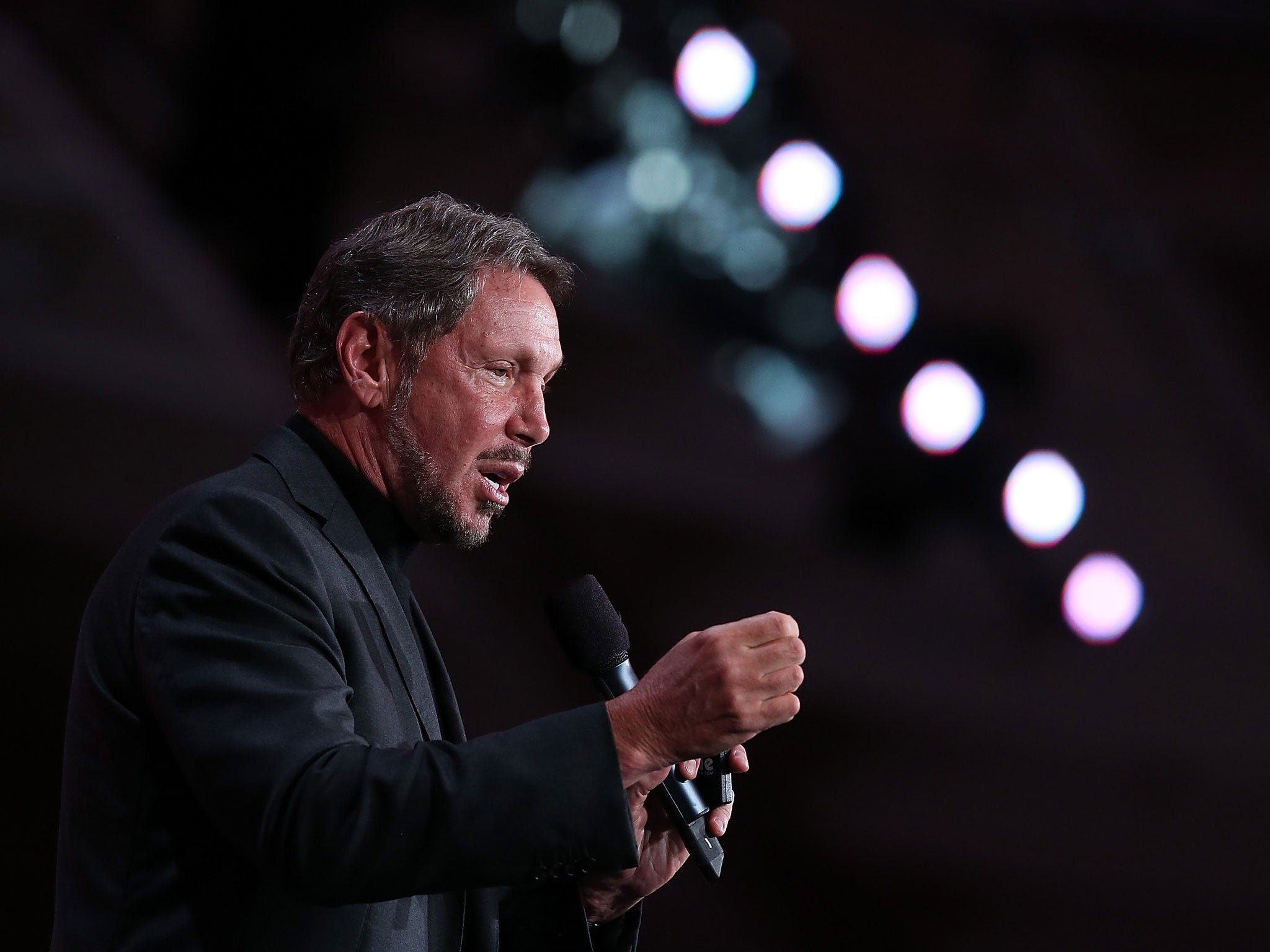 Larry Ellison, CEO of Oracle