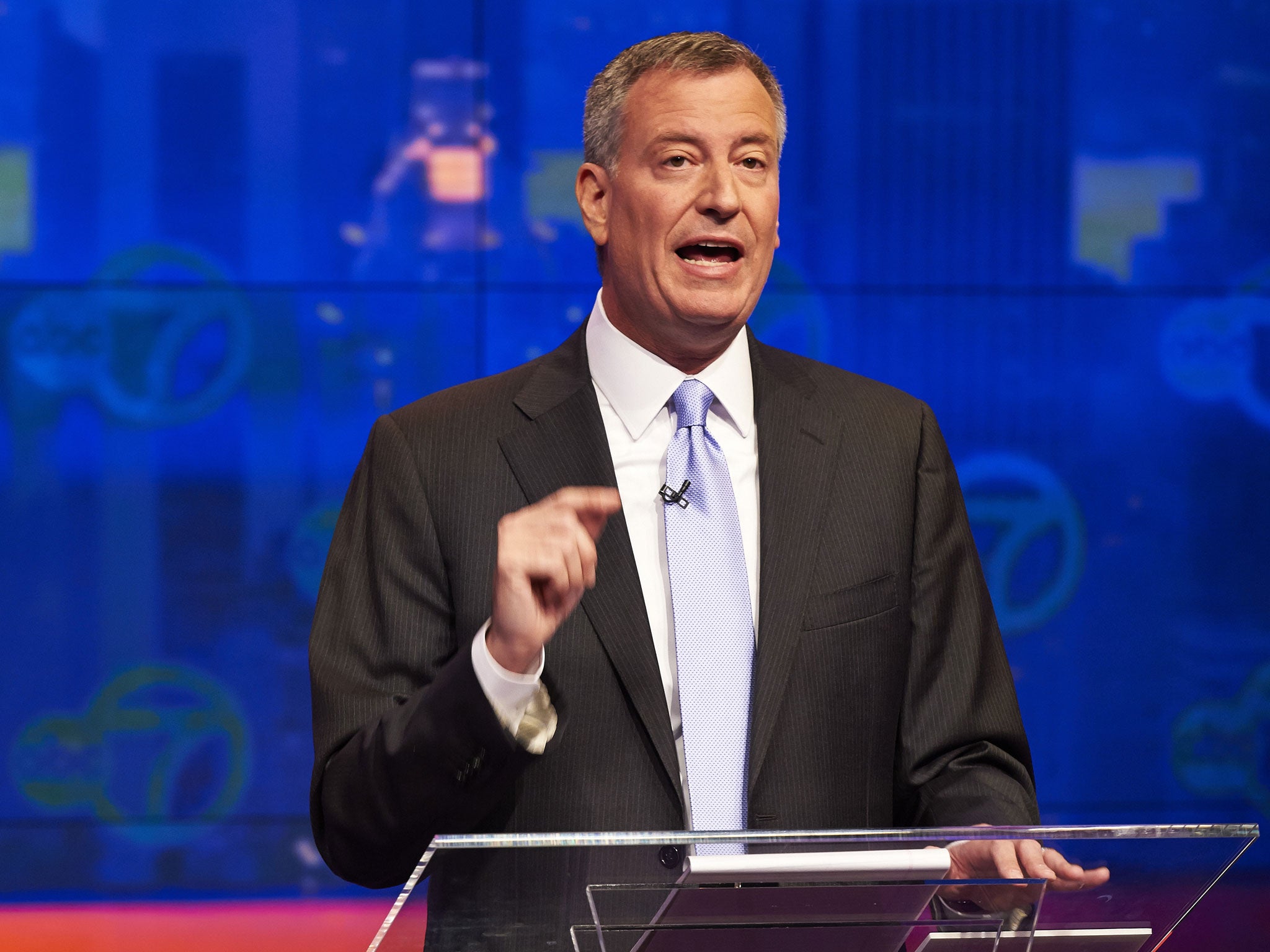 Tall order: de Blasio sees inequality as one of New York's biggest problems