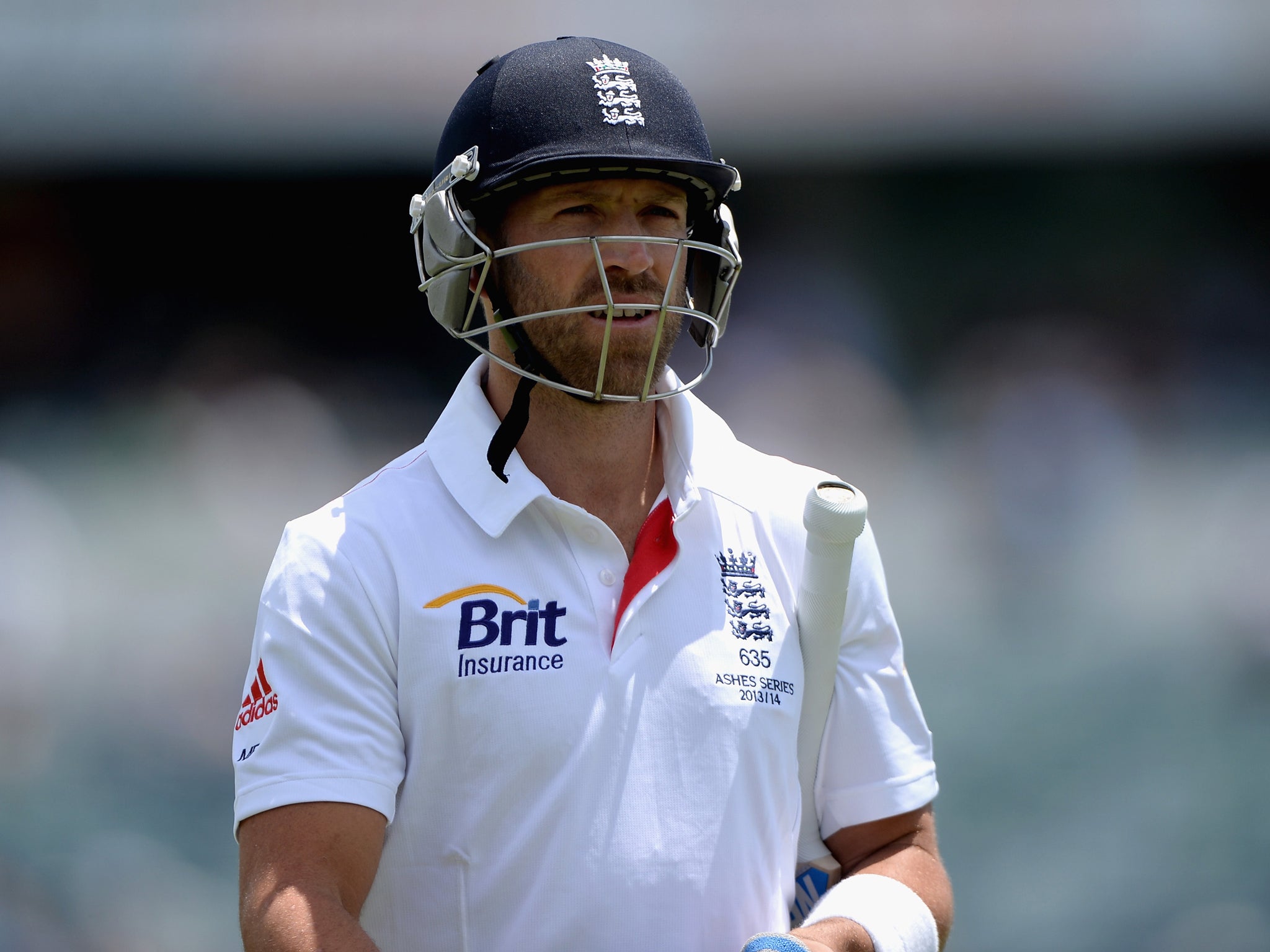 Matt Prior captained England in the absence of Alastair Cook