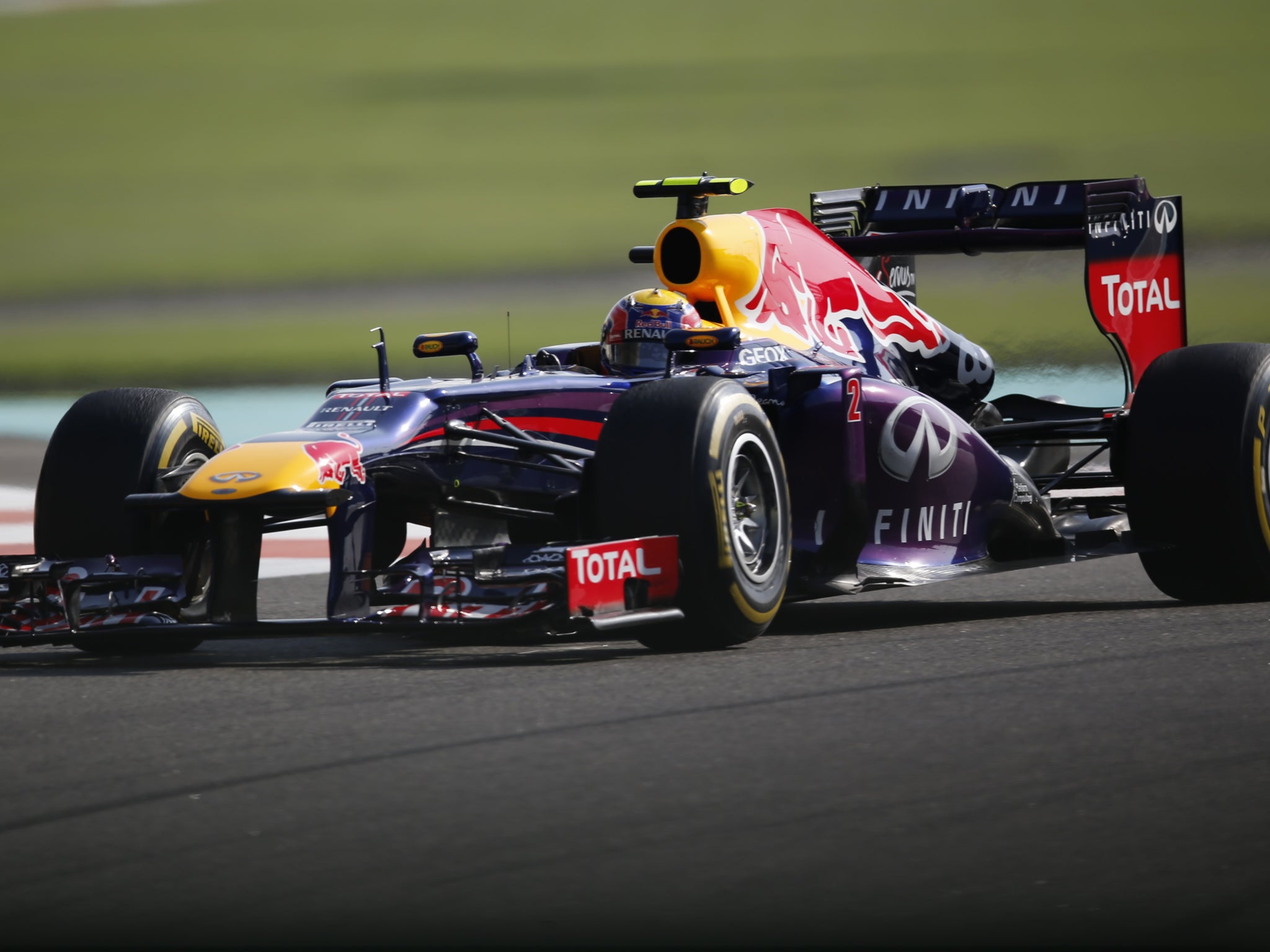 Australian Mark Webber will start the Abu Dhabi Grand Prix from pole