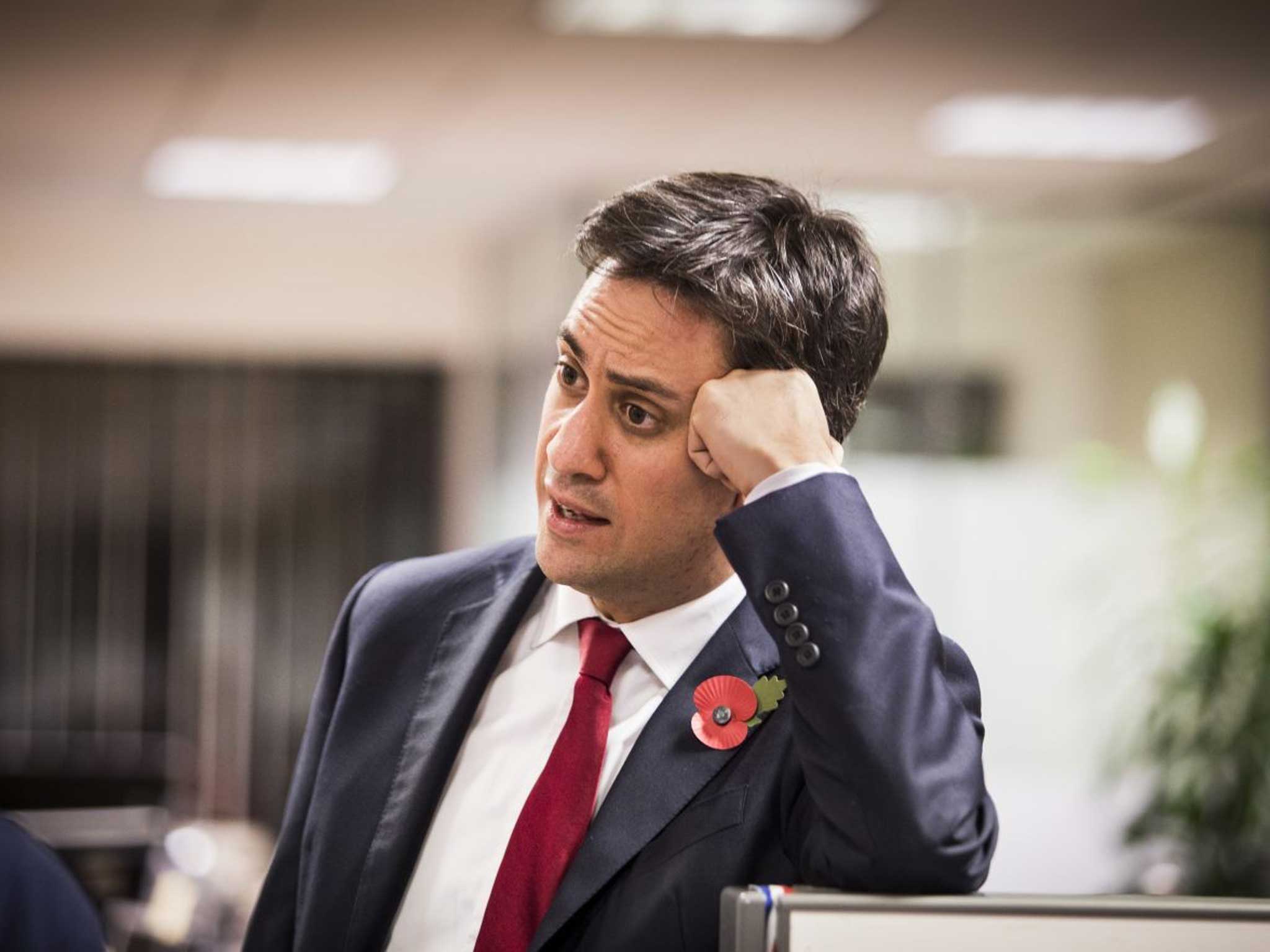 Miliband claims Labour is “setting the agenda”