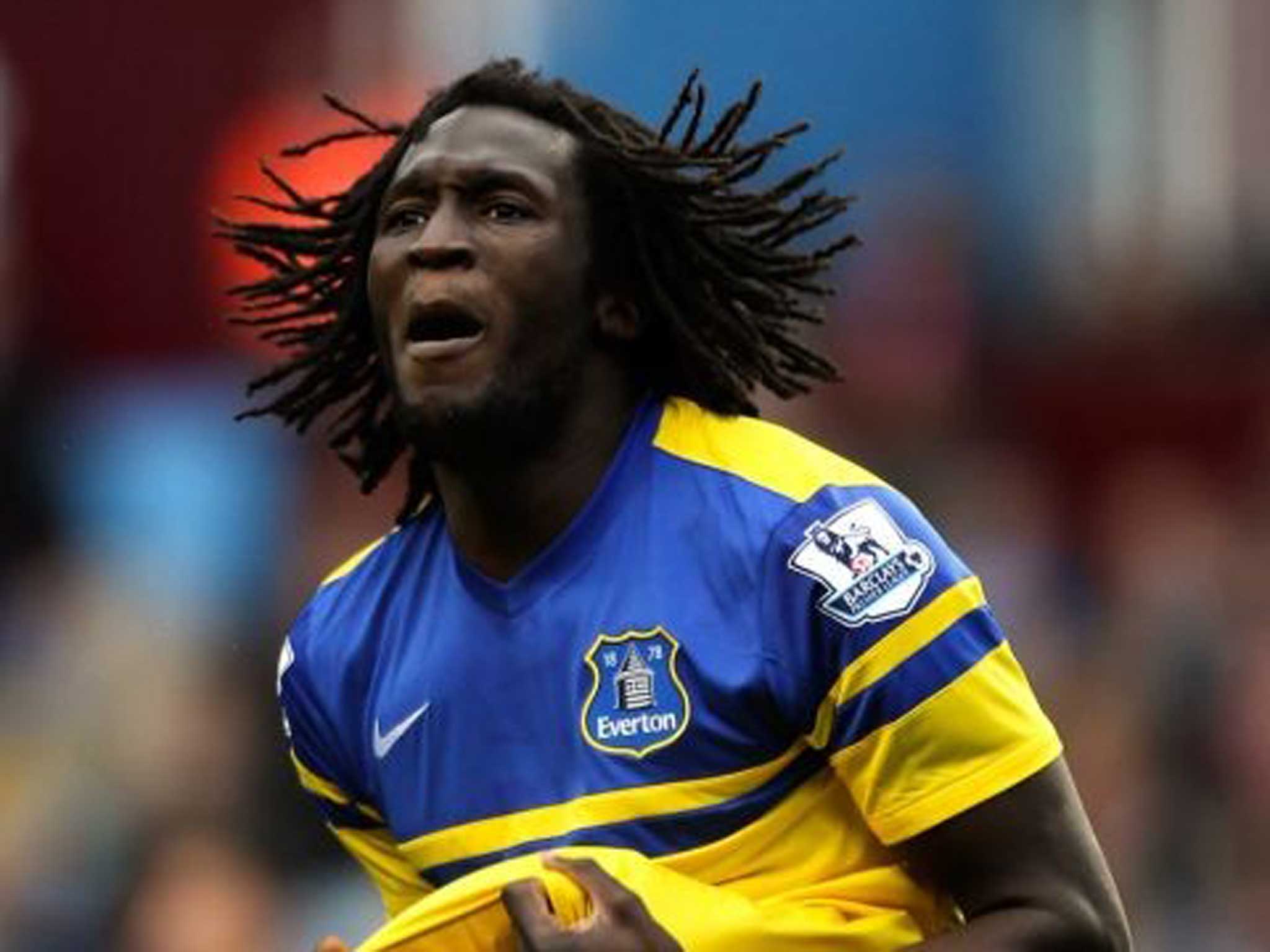 Loan star: Romelu Lukaku is proving as big a hit with Everton as he was with West Bromwich last year