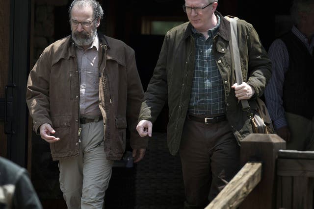 Saul (Mandy Patinkin) had an eventful hunting trip in Homeland this weekend