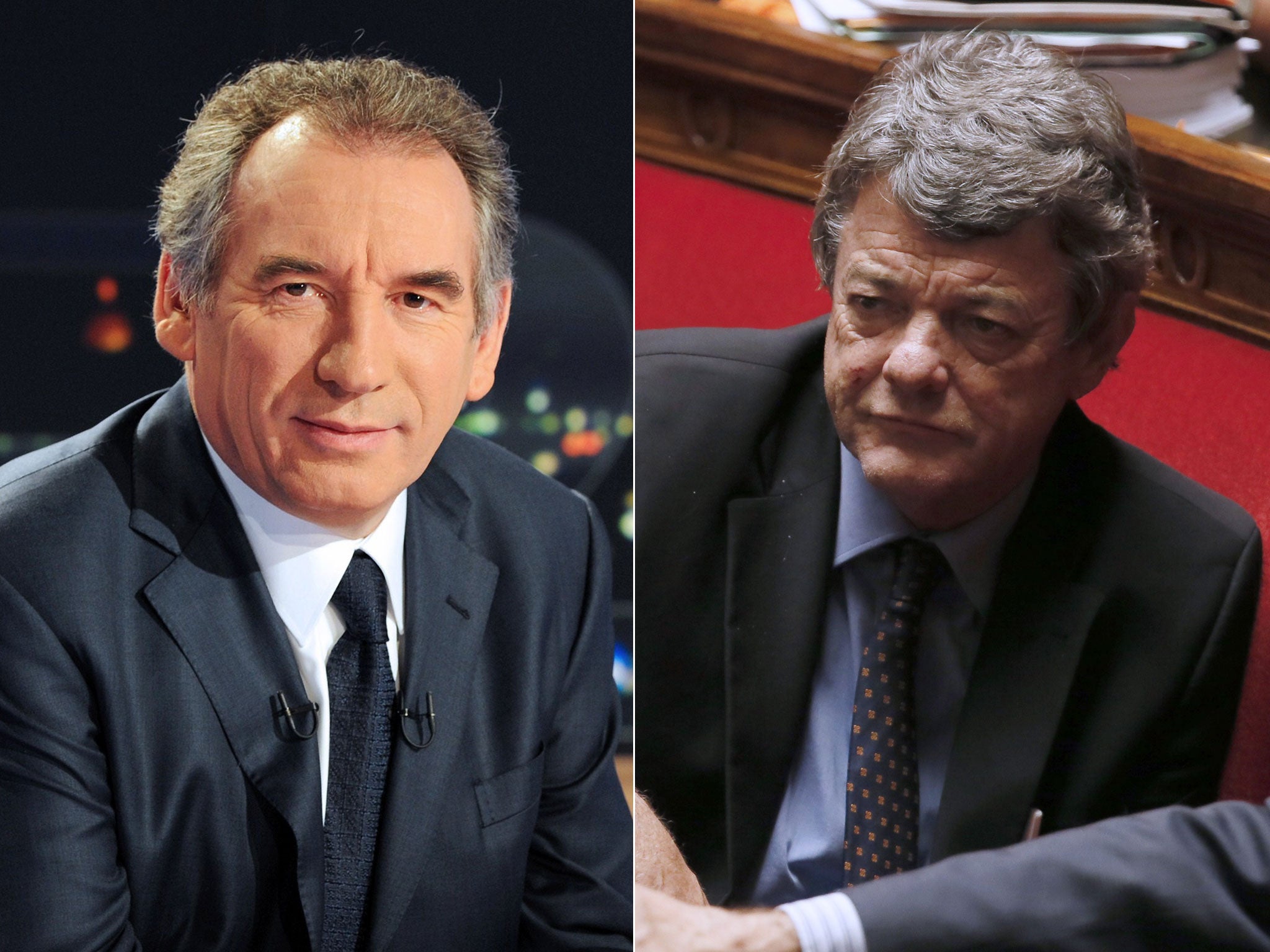 François Bayrou, left, and Jean-Louis Borloo will call their movement 'L'Alternative'
