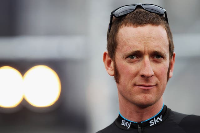 Sir Bradley Wiggins made an unwelcome remark at a charity dinner