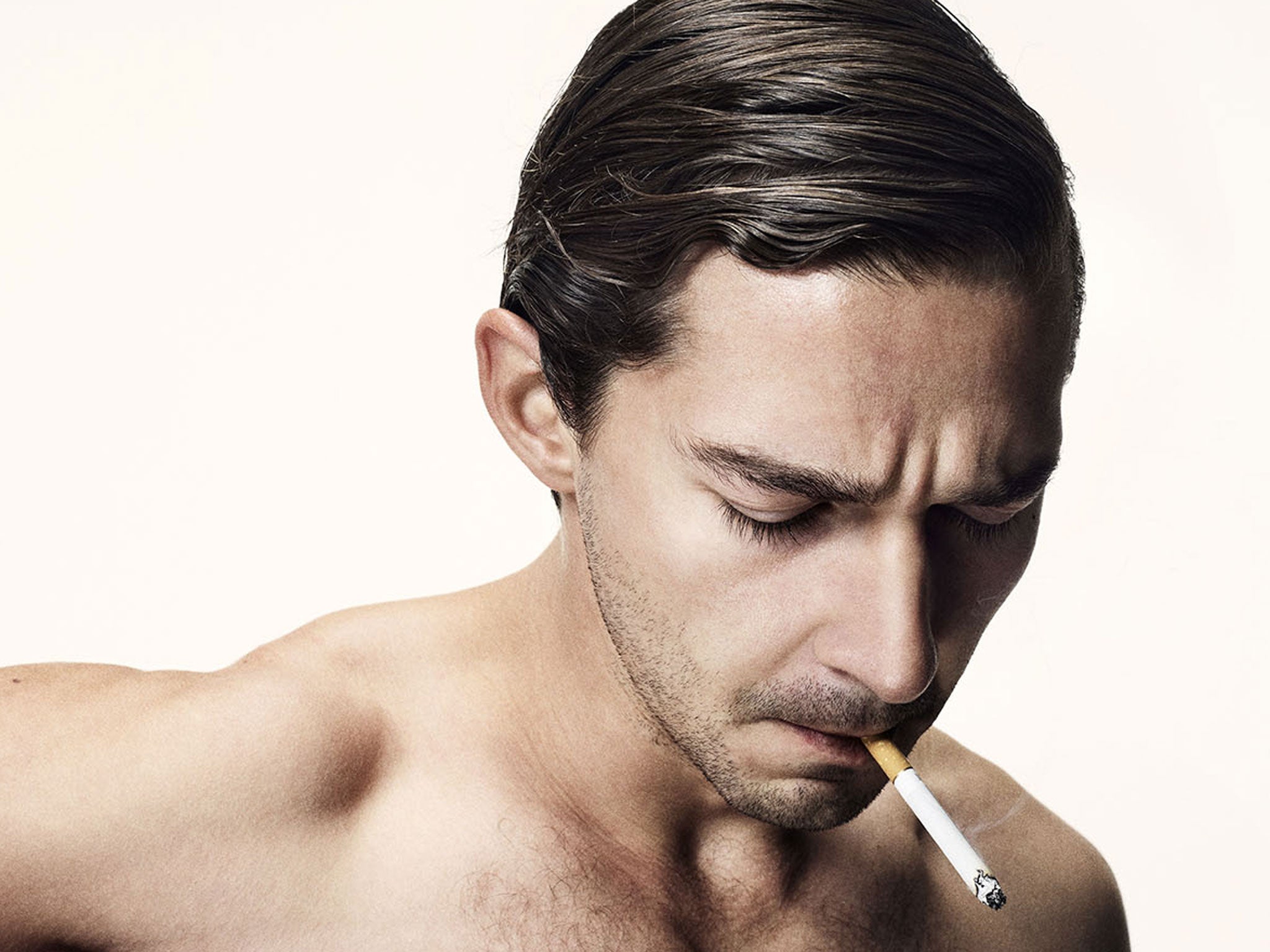 Shia LaBeouf appears on a poster for Lars von Trier's Nymphomaniac