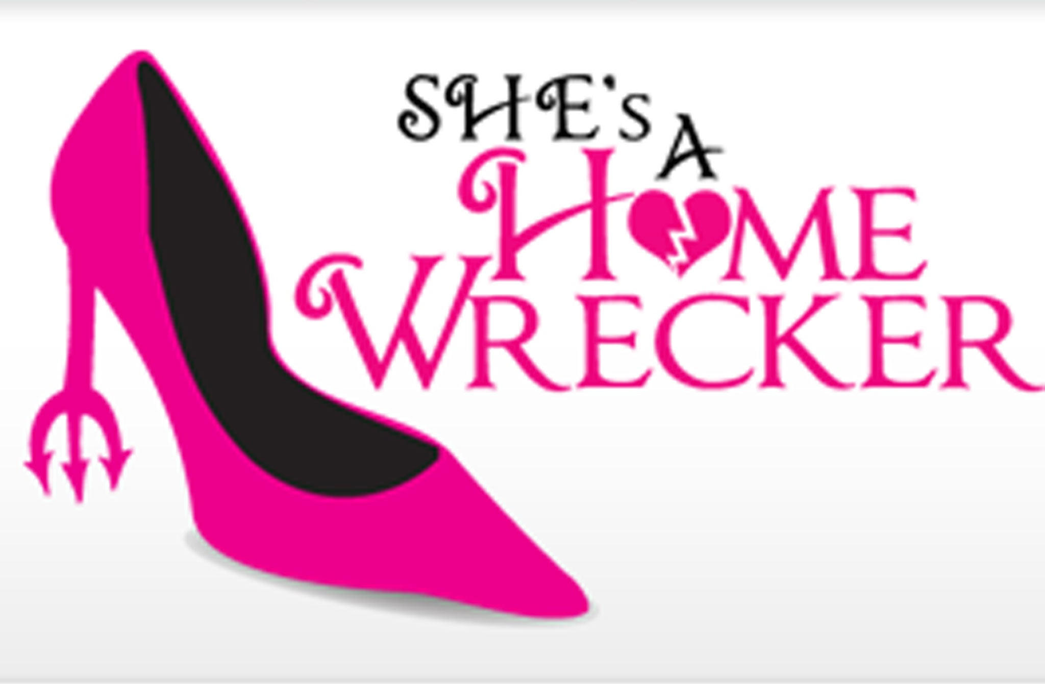 Screengrab from the home page of the She's a Homewrecker website
