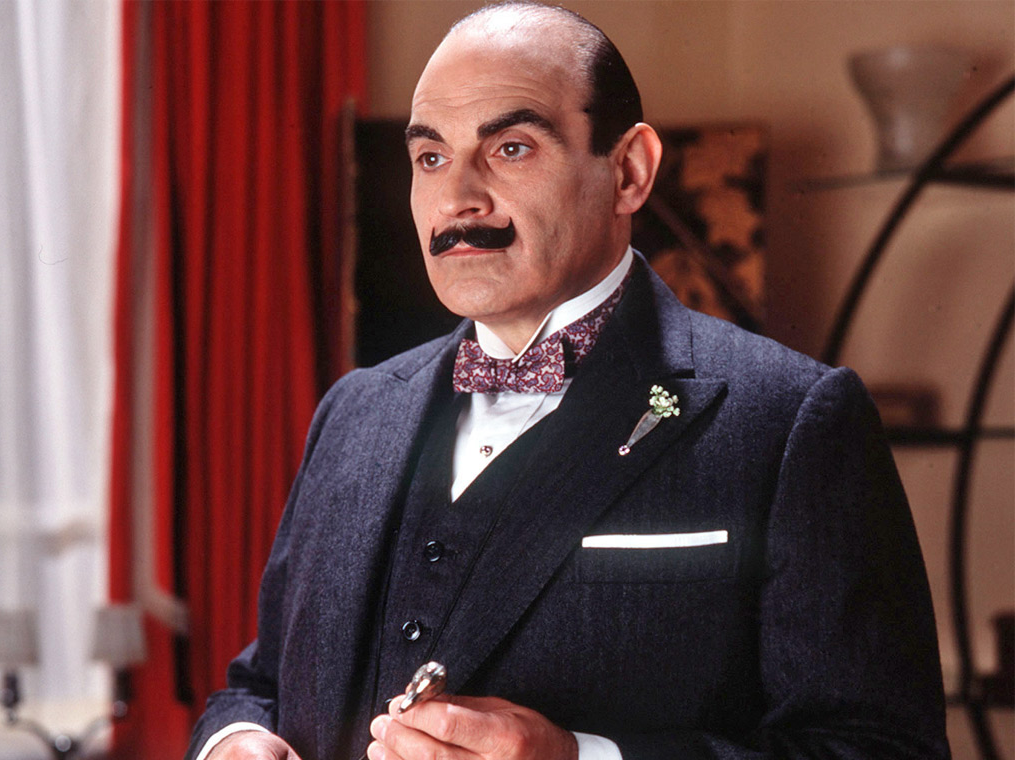 David Suchet as Poirot in a 1999 television version of 'The Murder of Roger Ackroyd'