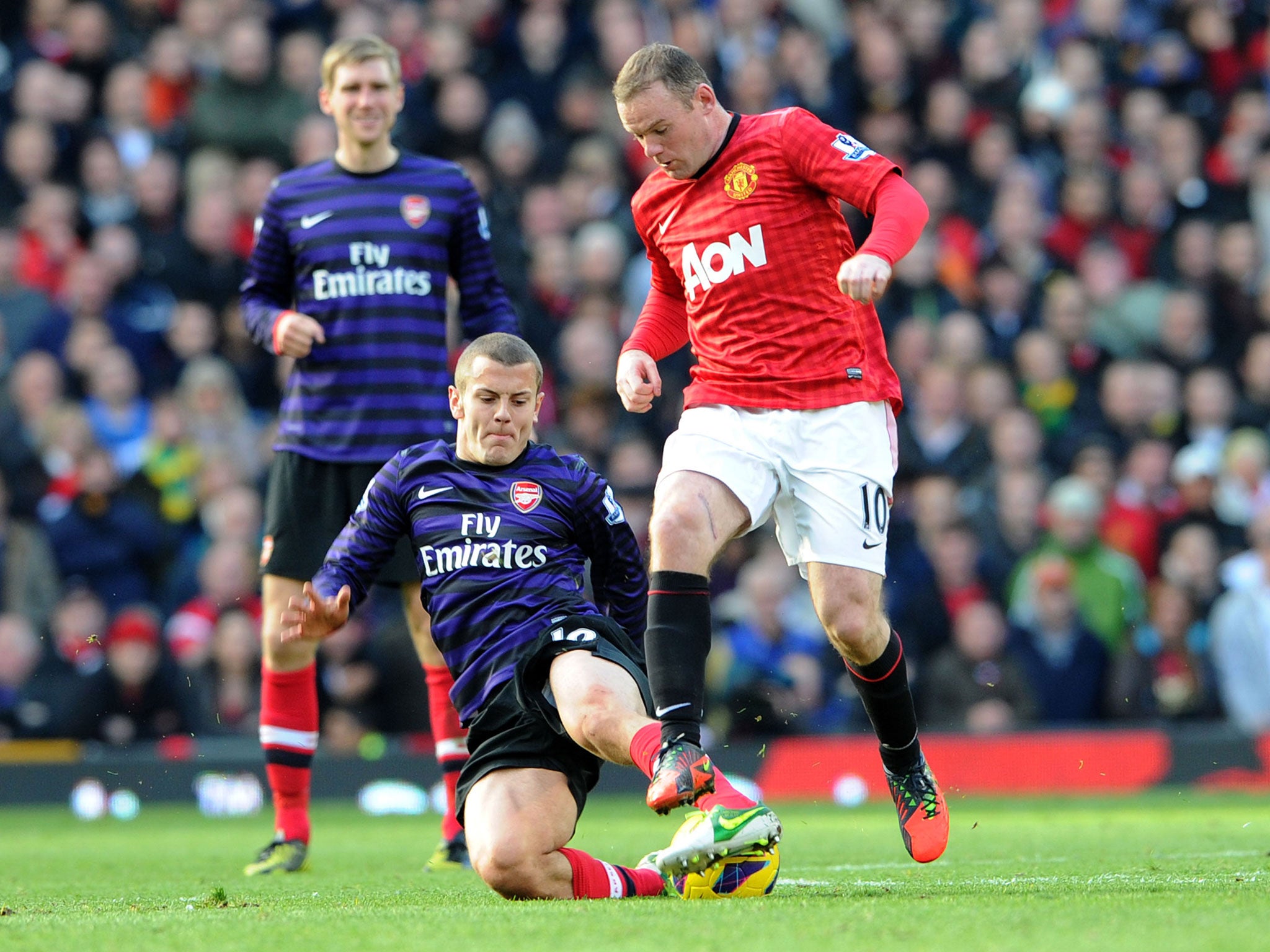 Wayne Rooney has a fine record against Arsenal